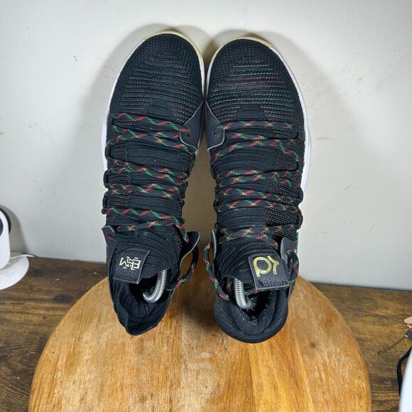 Nike Zoom KD 10 BHM Black History Black Month Shoe Men's Size 11 897817-003 - Picture 7 of 9